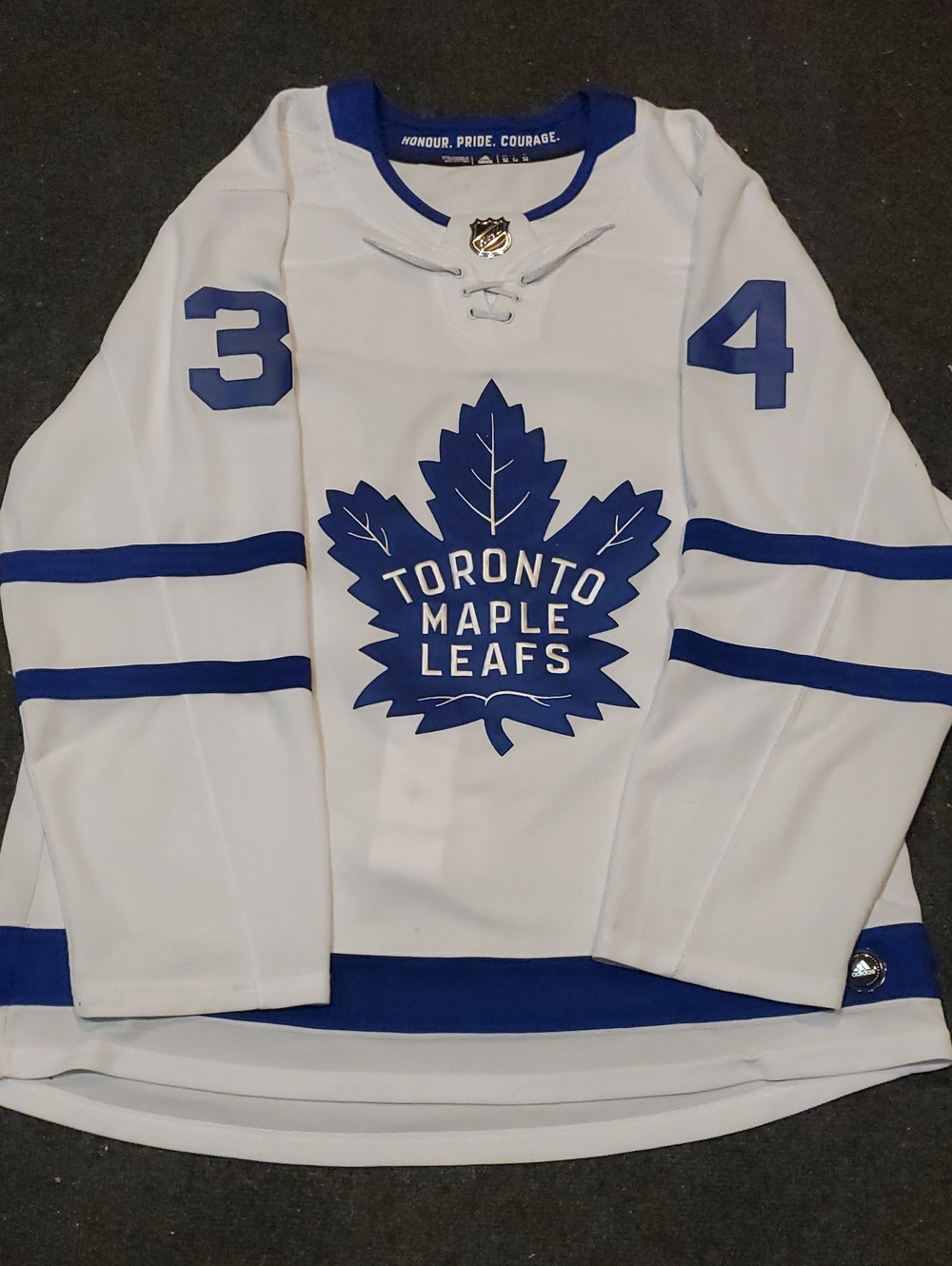 NHL Authentic Reebok Climalite Toronto Maple Leafs Auston Matthews Jersey...🏒